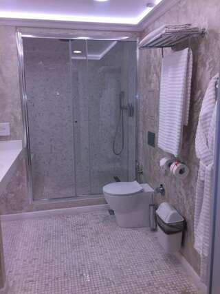 Гостиница Кристалл люкс Кемерово Бизнес комфорт двухместный с одной или с двумя раздельными кроватями-4